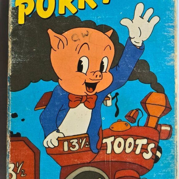 Porky Pig Cartoon Classics VHS - Porkys Railroad Notes To You Pigs In A Polka - - Picture 10 of 16